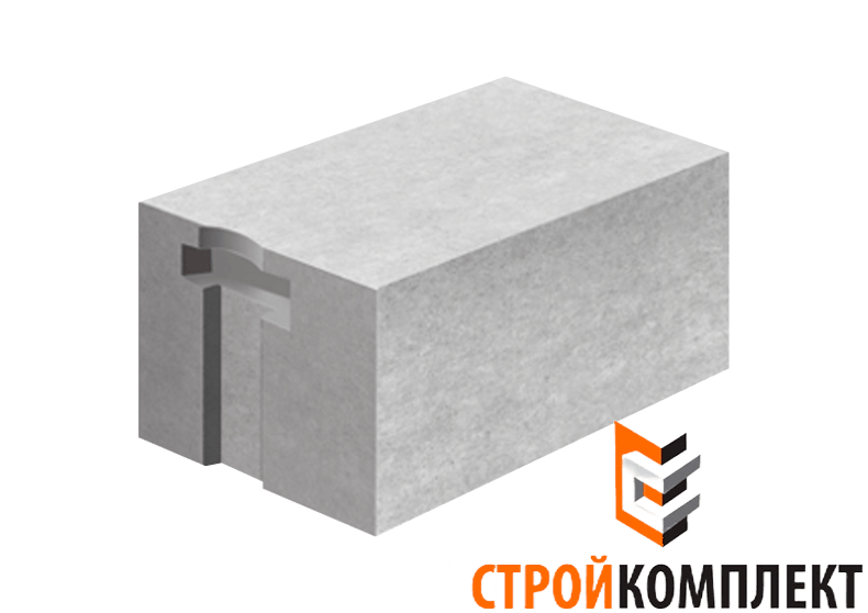 Газобетон СК D400 паз-гребень 625х400х250 мм