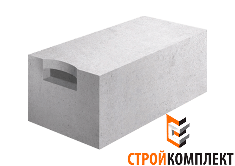 Газобетон СК D400 карманы 600х375х250 мм