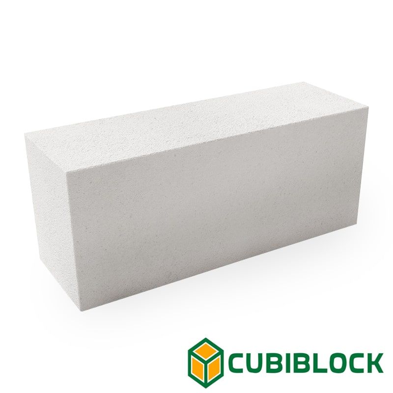 Газобетонный блок стеновой Cubi Block D600 625х300х200 B3.5